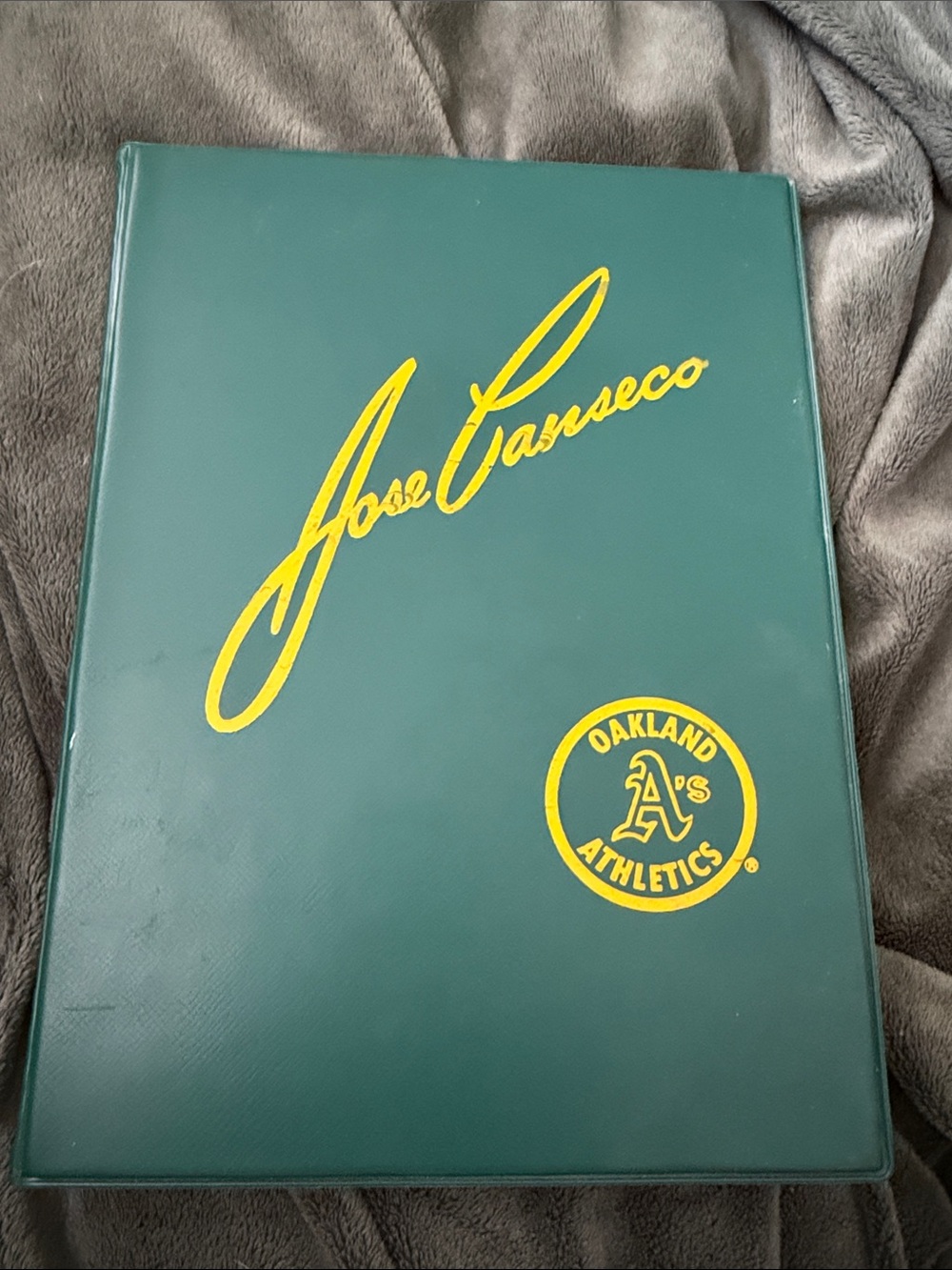 1989 Jose Canseco Oakland A's 1-20 Collector Cards Green Baseball Binder record